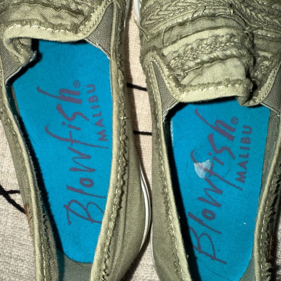 Blowfish Olive Green Slip-On Sneakers - Picture 3 of 4